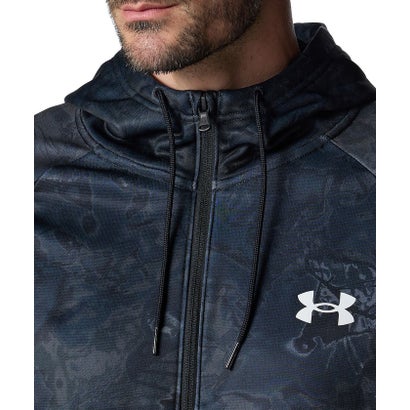 アンダーアーマー/メンズ/UA ARMOUR FLEECE FZ HD Nov （Black /  /）｜詳細画像
