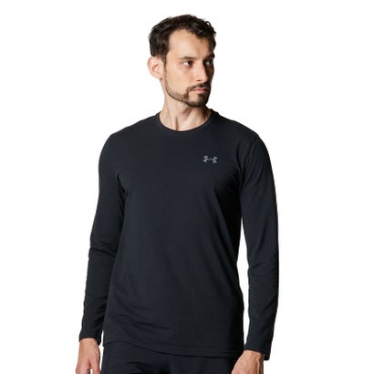 アンダーアーマー/メンズ/UA PERFORMANCE COTTON LS （Black /  /）｜詳細画像