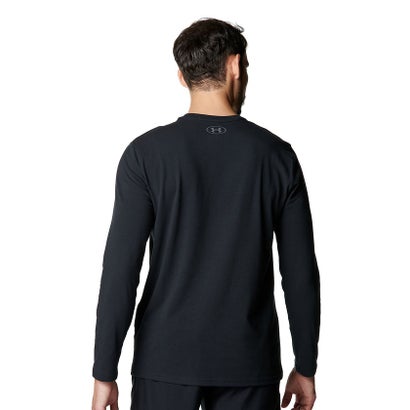 アンダーアーマー/メンズ/UA PERFORMANCE COTTON LS （Black /  /）｜詳細画像