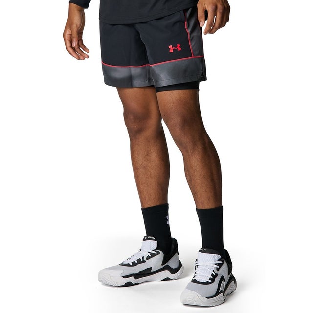/メンズ/UA DREAMERS WOVEN SHORTS （Black /  / Castlerock）