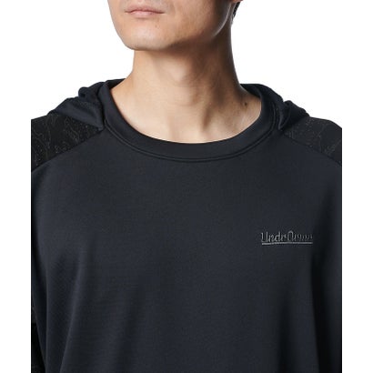 アンダーアーマー/メンズ/UA YARD AF HOODIE （Black / Black / Castlerock）｜詳細画像