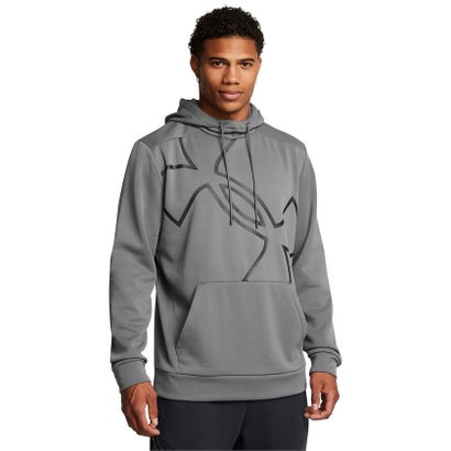 アンダーアーマー UNDER ARMOUR アンダーアーマー/メンズ/UA Armour Fleece HBR Logo HD （Castlerock /  / White）｜詳細画像