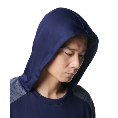 アンダーアーマー/メンズ/UA YARD AF HOODIE （Midnight Navy / Titan Gray / Titan Gray）｜詳細画像