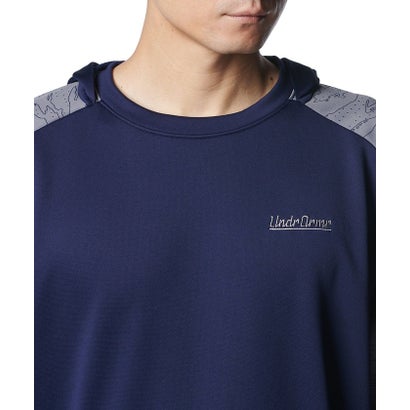 アンダーアーマー/メンズ/UA YARD AF HOODIE （Midnight Navy / Titan Gray / Titan Gray）｜詳細画像
