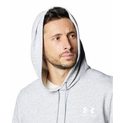 アンダーアーマー/メンズ/UA ESSENTIAL TERRY HOODIE （Mod Gray /  /）｜詳細画像