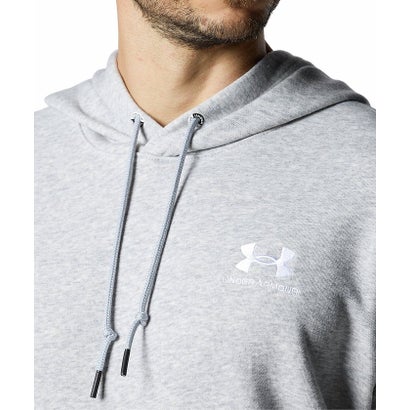 アンダーアーマー/メンズ/UA ESSENTIAL TERRY HOODIE （Mod Gray /  /）｜詳細画像