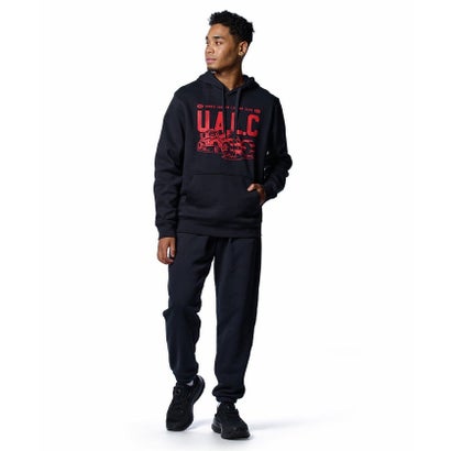 アンダーアーマー UNDER ARMOUR アンダーアーマー/メンズ/UA RIVAL FLEECE BL PRINTED （Black /  /）｜詳細画像