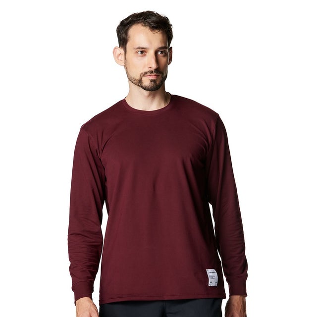 /メンズ/UA MOTIVATE LS （Dark Maroon /  /）