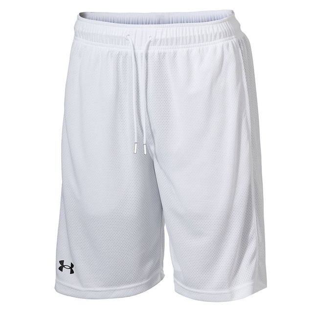 /メンズ/UA BASELINE MESH SHORTS （White / /）