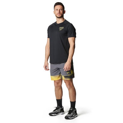 アンダーアーマー UNDER ARMOUR アンダーアーマー/メンズ/UA DREAMERS WOVEN SHORTS （Castlerock / Lumin Yellow / Lumin Yellow）｜詳細画像