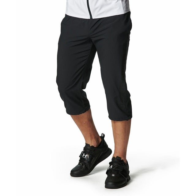 /メンズ/UA FRESH WOVEN 3/4 PANTS （Black /  /）