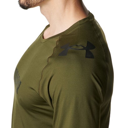 アンダーアーマー/メンズ/UA HG Fitted LS Nov （Expedition Green /  /）｜詳細画像