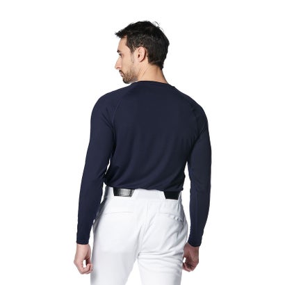 アンダーアーマー UNDER ARMOUR アンダーアーマー/メンズ/UA HEATGEAR COMFORT FITTED LONG SLEEVE CREW NECK SHIRT （Midnight Navy / /）｜詳細画像