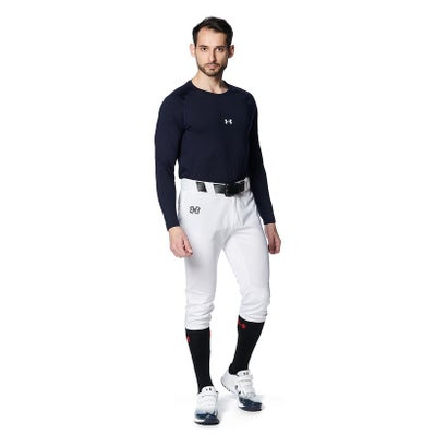 アンダーアーマー UNDER ARMOUR アンダーアーマー/メンズ/UA HEATGEAR COMFORT FITTED LONG SLEEVE CREW NECK SHIRT （Midnight Navy / /）｜詳細画像