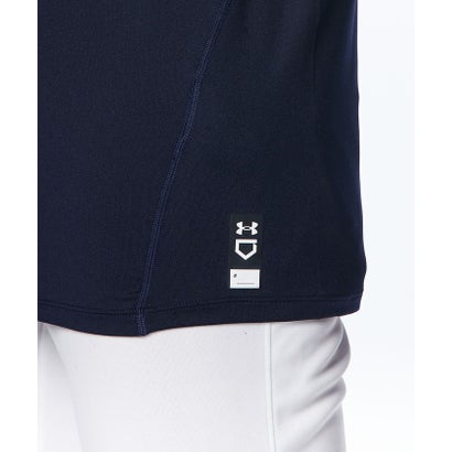 アンダーアーマー UNDER ARMOUR アンダーアーマー/メンズ/UA HEATGEAR COMFORT FITTED LONG SLEEVE CREW NECK SHIRT （Midnight Navy / /）｜詳細画像