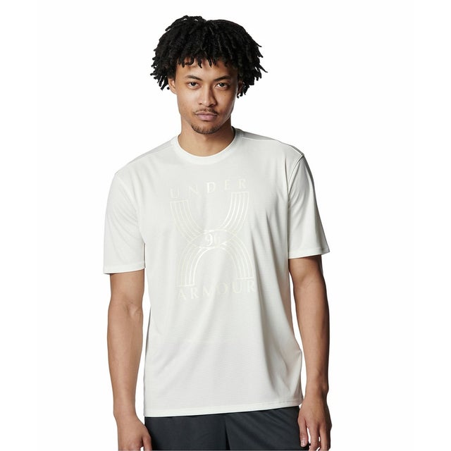 /メンズ/UA RUN 96 Tech SS Shirt 2 （White Quartz /  /）