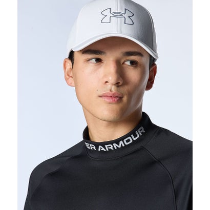 アンダーアーマー UNDER ARMOUR アンダーアーマー/メンズ/UA Wordmark SS Mock Shirt （Black /  / Halo Gray）｜詳細画像