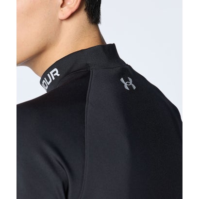 アンダーアーマー UNDER ARMOUR アンダーアーマー/メンズ/UA Wordmark SS Mock Shirt （Black /  / Halo Gray）｜詳細画像