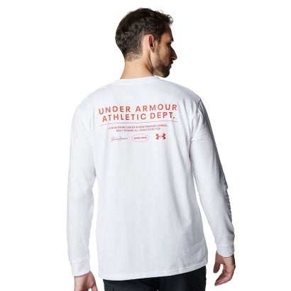 アンダーアーマー/メンズ/UA HW LOGO GRAPHIC LS 1 （White /  /）｜詳細画像