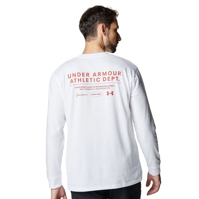 /メンズ/UA HW LOGO GRAPHIC LS 1 （White /  /）