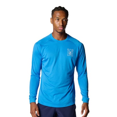 アンダーアーマー/メンズ/UA Tech Graphic Long Sleeve T-Shirt （Blue Atlantis /  /）｜詳細画像