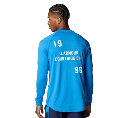アンダーアーマー/メンズ/UA Tech Graphic Long Sleeve T-Shirt （Blue Atlantis /  /）｜詳細画像