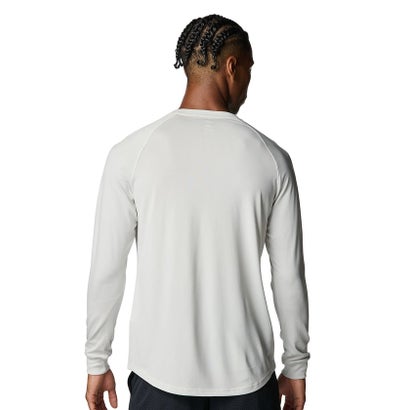 アンダーアーマー UNDER ARMOUR アンダーアーマー/メンズ/CURRY Tech Logo Long Sleeve T-Shirt （White Clay /  / Black）｜詳細画像