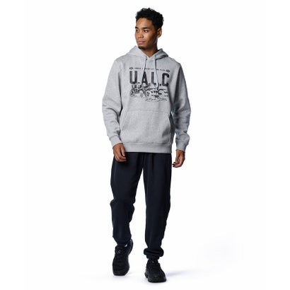 アンダーアーマー UNDER ARMOUR アンダーアーマー/メンズ/UA RIVAL FLEECE BL PRINTED （Mod Gray Light Heather /  /）｜詳細画像