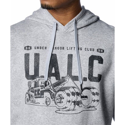 アンダーアーマー UNDER ARMOUR アンダーアーマー/メンズ/UA RIVAL FLEECE BL PRINTED （Mod Gray Light Heather /  /）｜詳細画像