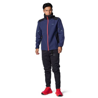 アンダーアーマー UNDER ARMOUR アンダーアーマー/メンズ/UA BRUSHED WOVEN JACKET （Washed Navy /  /）｜詳細画像