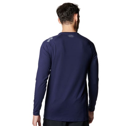 アンダーアーマー/メンズ/UA HG Fitted LS Nov （Midnight Navy /  /）｜詳細画像