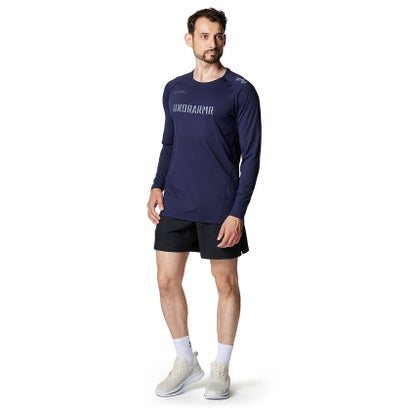 アンダーアーマー/メンズ/UA HG Fitted LS Nov （Midnight Navy /  /）｜詳細画像