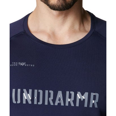アンダーアーマー/メンズ/UA HG Fitted LS Nov （Midnight Navy /  /）｜詳細画像