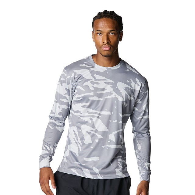 /メンズ/UA TECH LS SHIRT （Steel /  /）