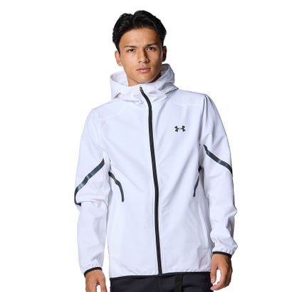 アンダーアーマー UNDER ARMOUR アンダーアーマー/メンズ/UA BRUSHED WOVEN JACKET （White /  /）｜詳細画像