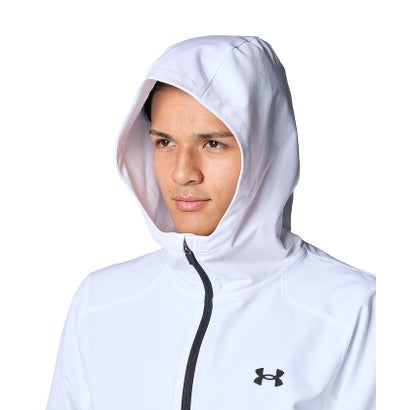 アンダーアーマー UNDER ARMOUR アンダーアーマー/メンズ/UA BRUSHED WOVEN JACKET （White /  /）｜詳細画像