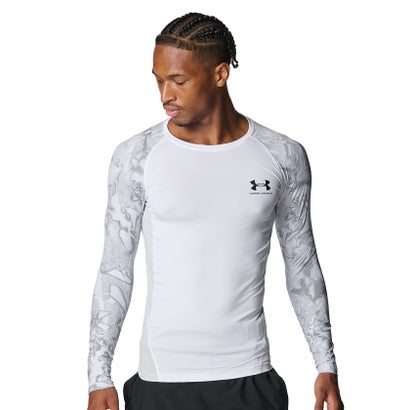 アンダーアーマー/メンズ/UA HG ARMOUR LS NOVELTY （White /  /）｜詳細画像