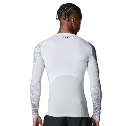 アンダーアーマー/メンズ/UA HG ARMOUR LS NOVELTY （White /  /）｜詳細画像