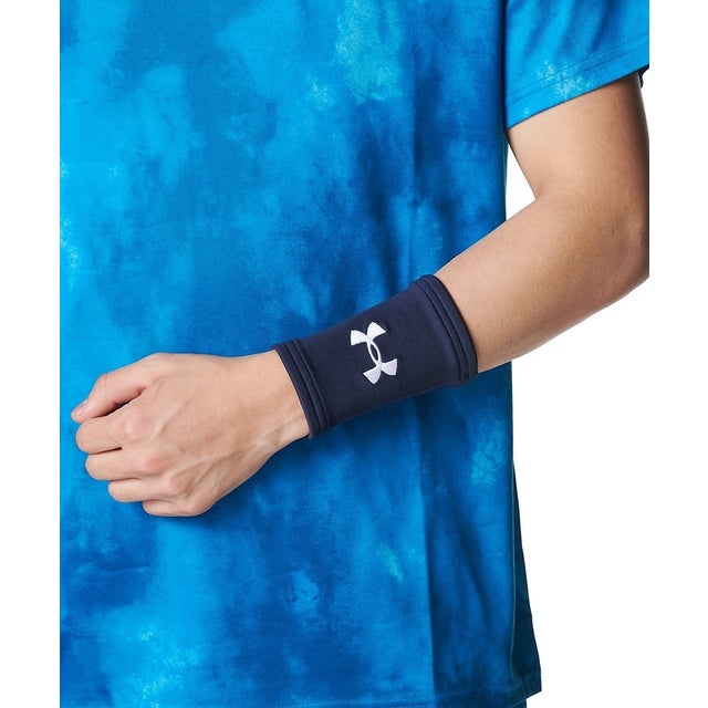 /メンズ/UA MOBILITY WRISTBAND （Midnight Navy /  / White）