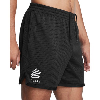 アンダーアーマー UNDER ARMOUR アンダーアーマー/メンズ/CURRY Splash Shorts （Black /  / White Clay）｜詳細画像