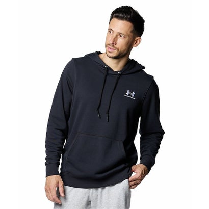 アンダーアーマー/メンズ/UA ESSENTIAL TERRY HOODIE （Black /  / White）｜詳細画像