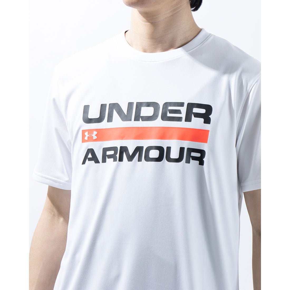 アンダーアーマー UNDER ARMOUR メンズ 半袖機能Tシャツ UA TECH WORD MARK SS 1359134 （ホワイト）  -ファッション通販 FASHION WALKER