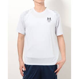 メンズ 半袖機能Tシャツ UA ARMOURPRINT SHORTSLEEVE 1372607 （グレー）