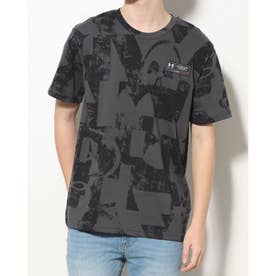 メンズ 半袖Tシャツ UA HEAVY WEIGHT COTTON SHORT SLEEVE PRINTED 1378386 （Black /  /）