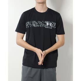 メンズ 半袖機能Tシャツ UA TECH SHORT SLEEVE GRAPHIC 1378363 （Black / Steel /）