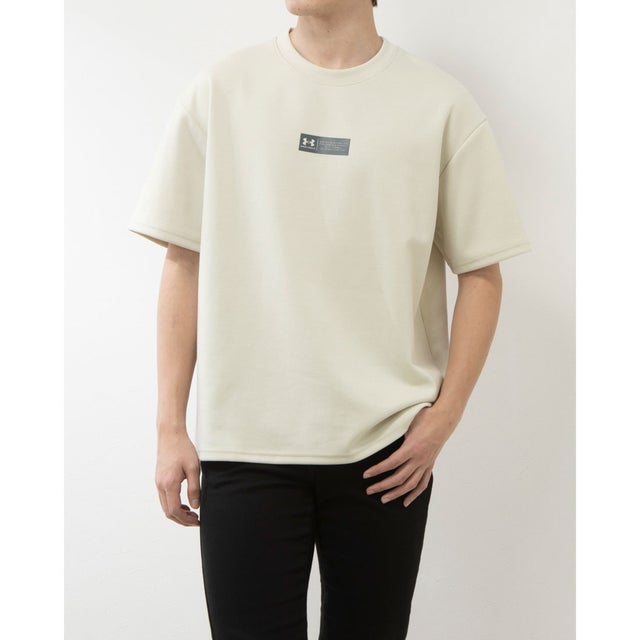 
                    メンズ 半袖Tシャツ UAオーバーサイズ バック グラフィック ショートスリーブTシャツ 1385494 （Silt /  /）