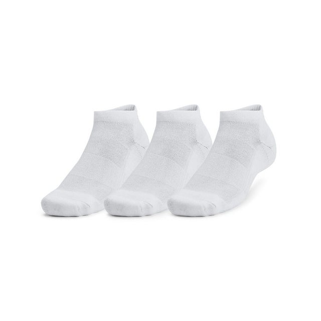 /UA TC 3pk Low Cut （White / White / Black）