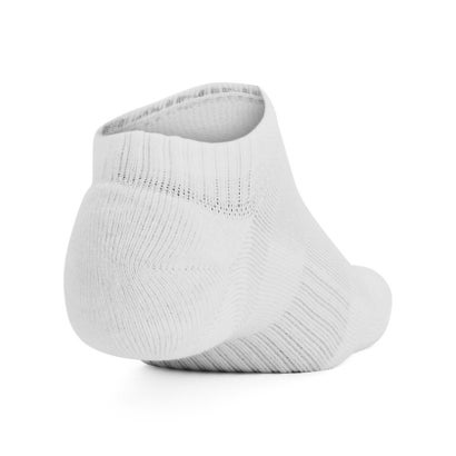 アンダーアーマー UNDER ARMOUR アンダーアーマー/UA TC 3pk No Show （White / White / Black）｜詳細画像
