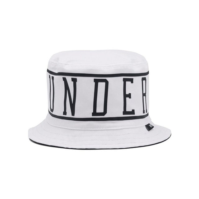 /UA REVERSIBLE TREND BUCKET HAT （Black / White / White）