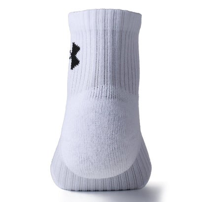 アンダーアーマー/UA TC 3pk Qtr （White / White / Black）｜詳細画像